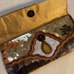 Sequined clutch by KC Malhan